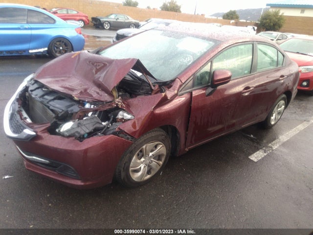 Honda Civic Sedan Lx 2015 2HGFB2F51FH561980 Image 2