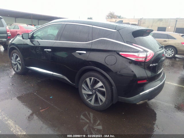2017 NISSAN MURANO PLATINUM VIN: 5N1AZ2MG5HN127463