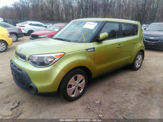 KNDJN2A26F7763447 KIA Soul Base