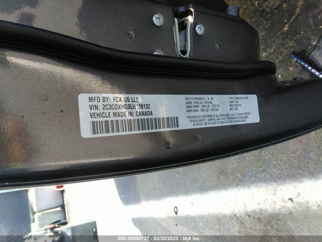 Dodge CHARGER GT 2020 2C3CDXHG0LH188132 Image 9