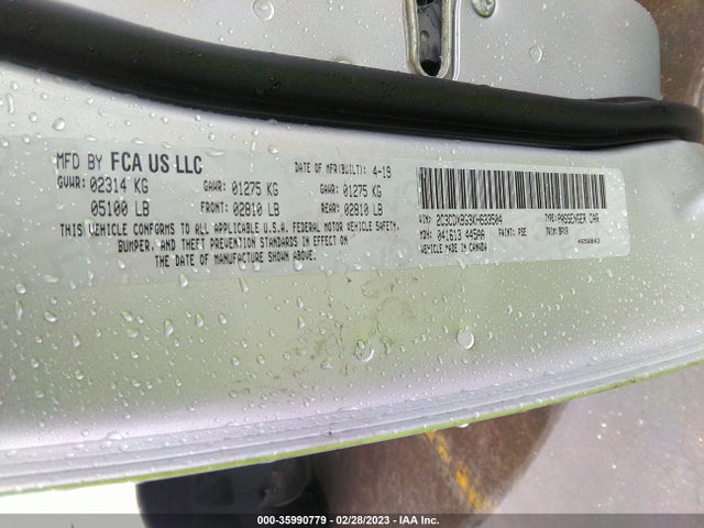 Dodge Charger Sxt 2019 2C3CDXBG3KH633504 Image 9