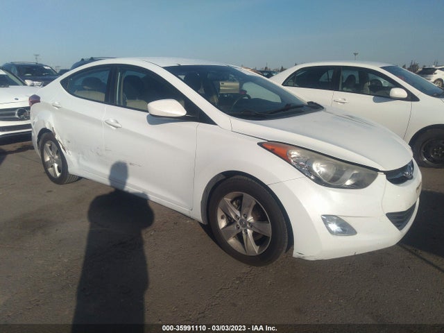 2012 HYUNDAI ELANTRA GLS PZEV VIN: 5NPDH4AE6CH103345