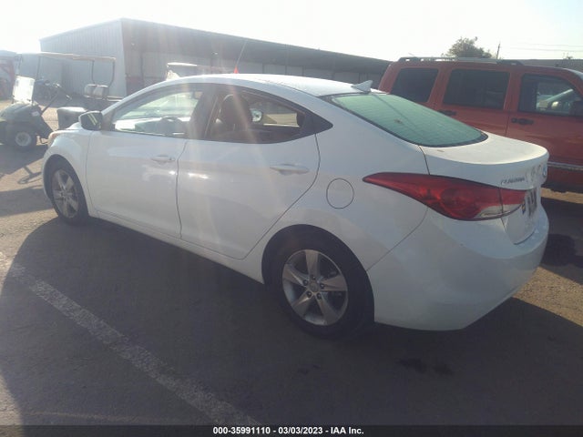 2012 HYUNDAI ELANTRA GLS PZEV VIN: 5NPDH4AE6CH103345
