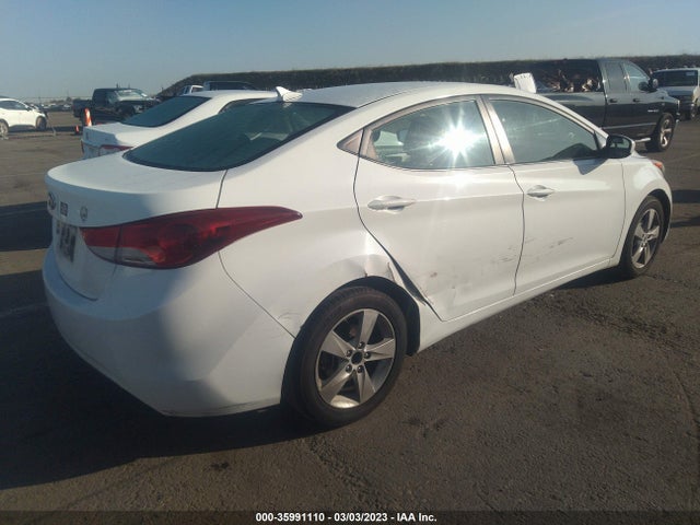 2012 HYUNDAI ELANTRA GLS PZEV VIN: 5NPDH4AE6CH103345