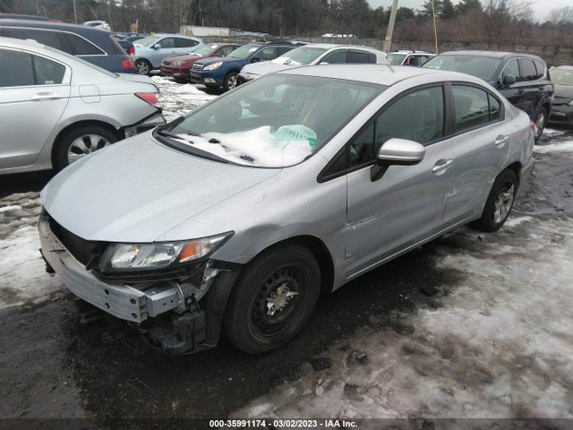 Honda Civic Sedan Lx 2015 2HGFB2F59FH507732 Image 2