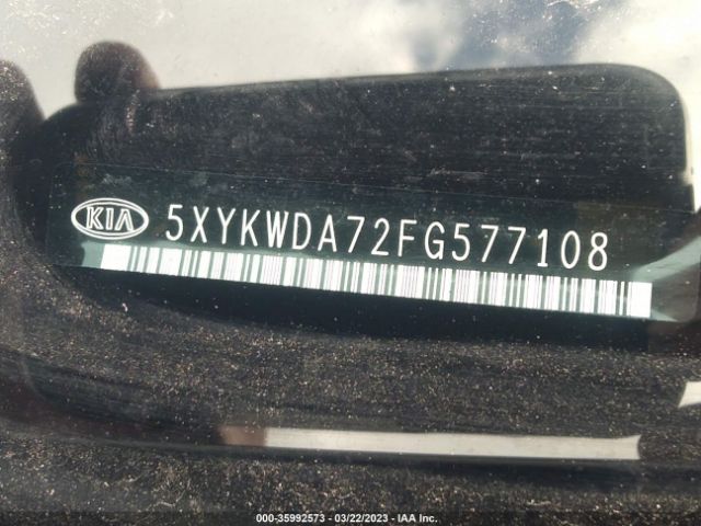 5XYKWDA72FG577108 KIA Sorento Sx Limited