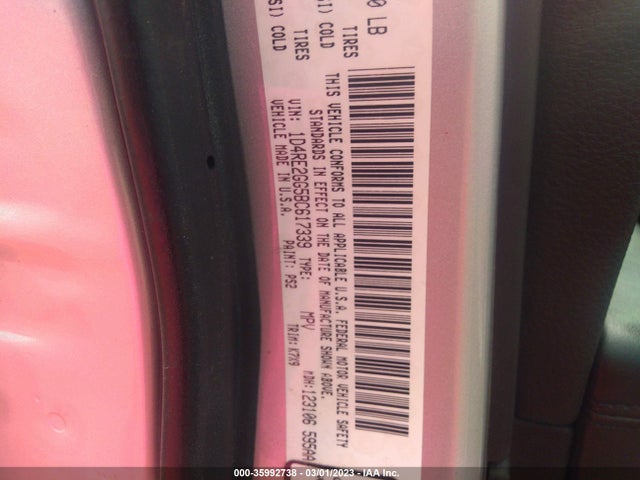 Dodge Durango Express 2011 1D4RE2GG5BC617339 Image 11