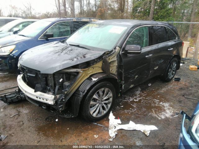 5FRYD4H49GB057491 Acura Mdx W/tech/w/tech
