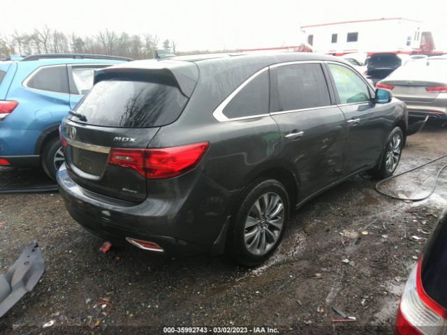 5FRYD4H49GB057491 Acura Mdx W/tech/w/tech