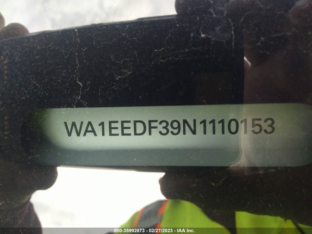 WA1EEDF39N1110153 Audi Q3 S Line Premium Plus