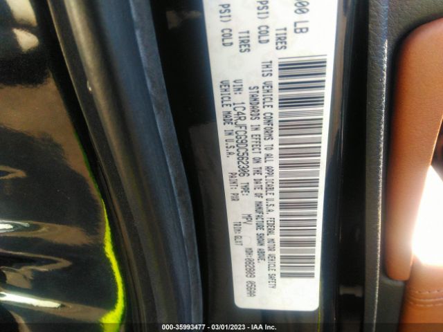 1C4RJFCG9DC562306 Jeep Grand Cherokee Overland