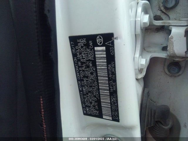 2017 Toyota Prius, VIN: JTDKDTB38H1598141