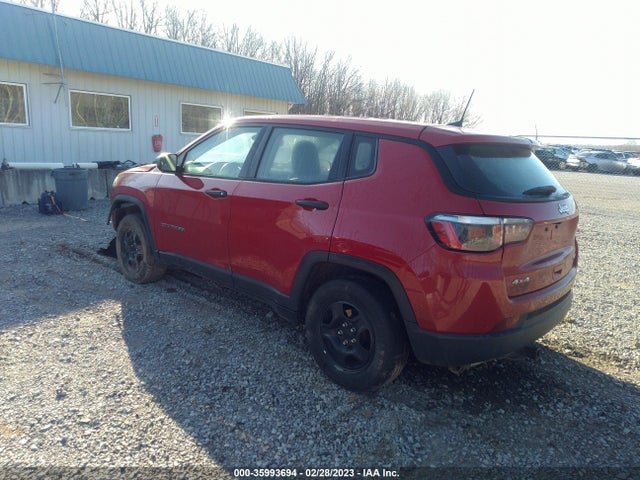 2018 JEEP COMPASS SPORT VIN: 3C4NJDAB8JT191116