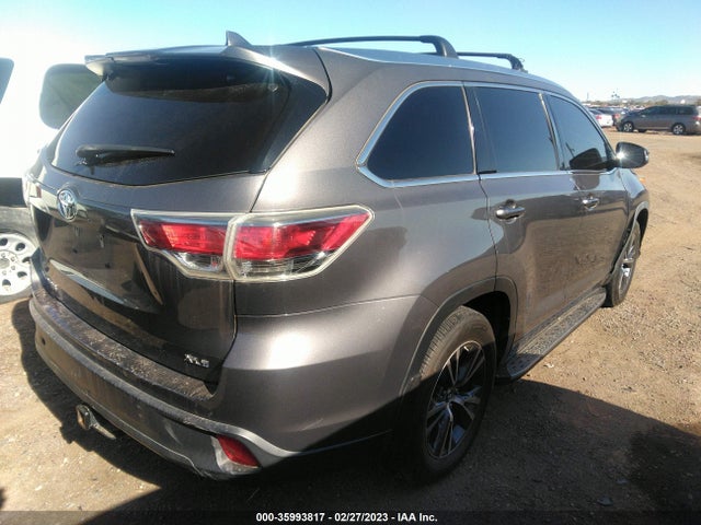 Toyota Highlander Xle 2016 5TDKKRFH3GS174947 Image 4