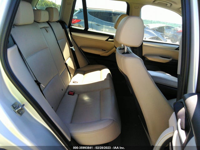 2012 BMW X3 28I VIN: 5UXWX5C57CL723288