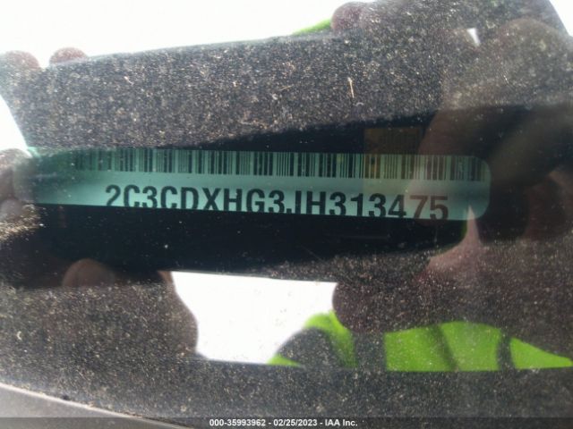 2C3CDXHG3JH313475 Dodge Charger Sxt Plus
