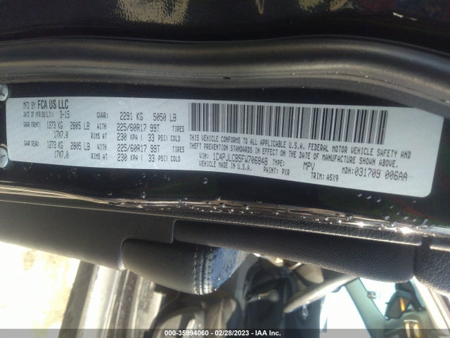 1C4PJLCB5FW706848 Jeep Cherokee Latitude