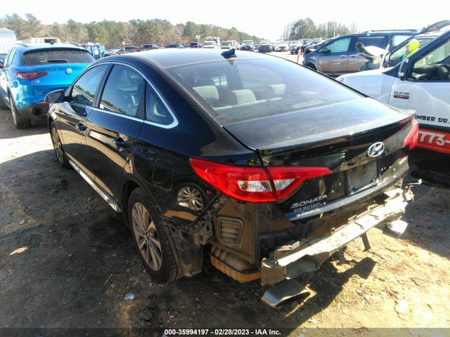 2016 HYUNDAI SONATA 2.4L SPORT VIN: 5NPE34AFXGH292387