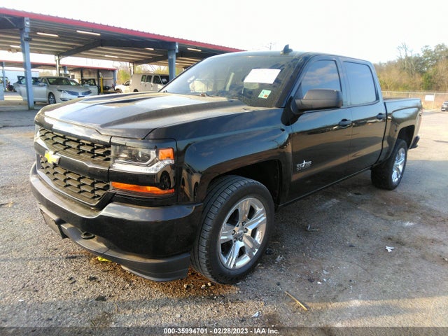 2018 CHEVROLET SILVERADO 1500 CUSTOM VIN: 3GCPCPEC9JG411394