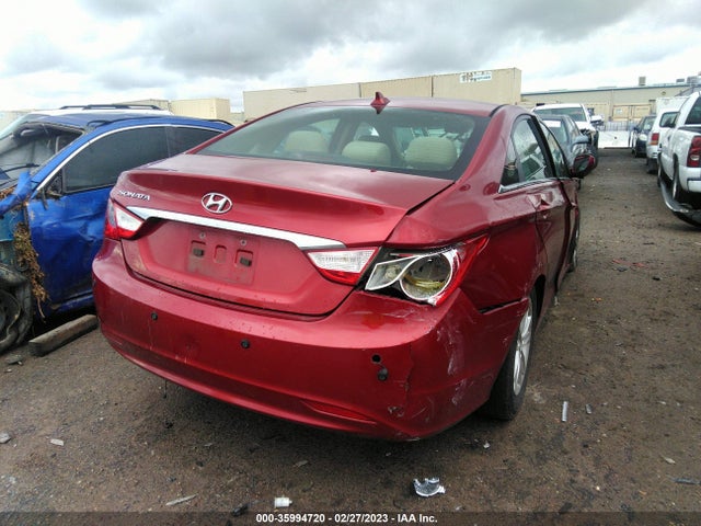 2013 HYUNDAI SONATA GLS VIN: 5NPEB4AC3DH681618