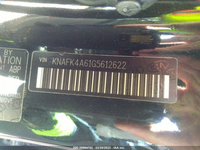 KNAFK4A61G5612622 KIA FORTE LX