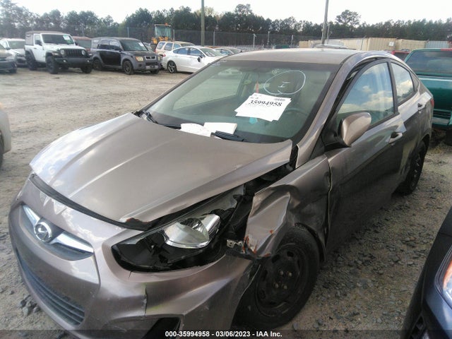 Hyundai ACCENT GLS 2014 KMHCT4AE3EU686472 Image 2