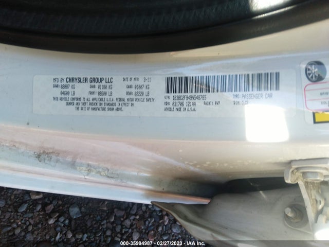 Dodge Avenger Lux 2011 1B3BD2FB4BN548785 Image 10