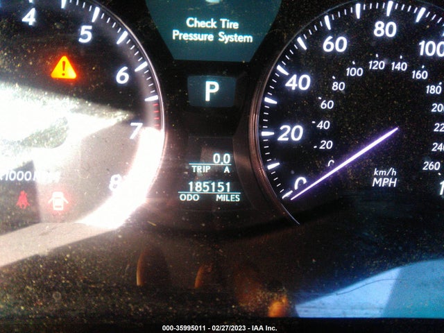 2008 LEXUS LS 460 VIN: JTHBL46F085069156