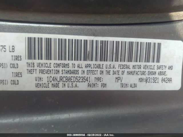 1C4NJRCB0ED523541 Jeep Patriot Limited