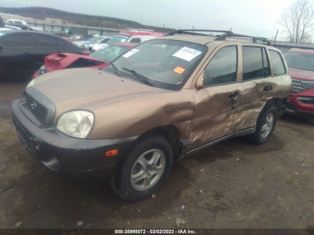 2004 HYUNDAI SANTA FE GLS VIN: KM8SC13D54U692982