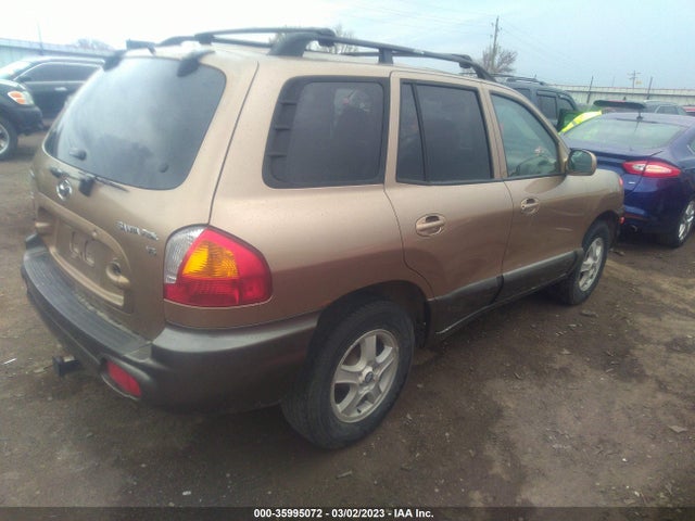 2004 HYUNDAI SANTA FE GLS VIN: KM8SC13D54U692982
