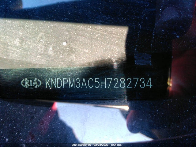 2017 KIA SPORTAGE LX VIN: KNDPM3AC5H7282734