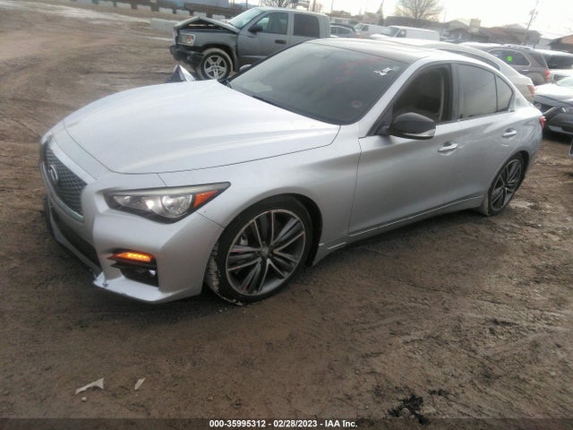 2014 INFINITI Q50 HYBRID SPORT VIN: JN1AV7AP1EM691374