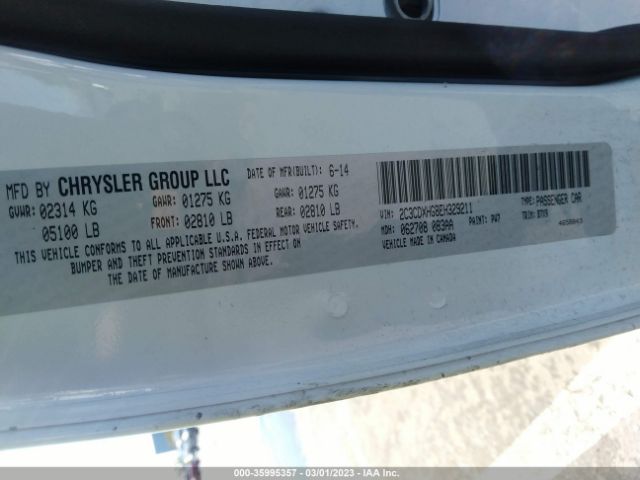 2C3CDXHG8EH329211 Dodge Charger Sxt