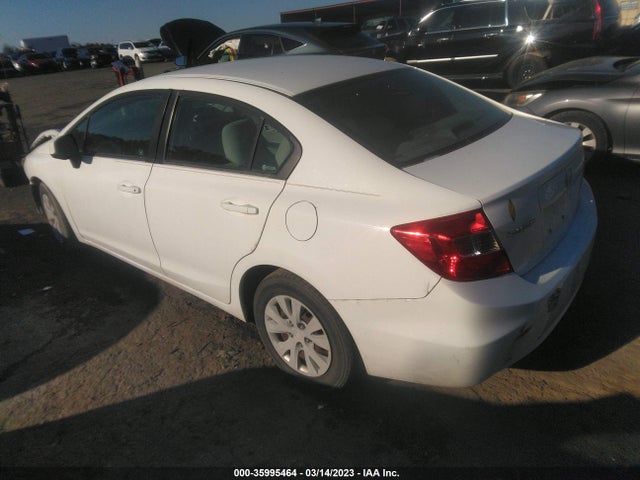 2012 HONDA CIVIC SDN LX VIN: 19XFB2F53CE048235