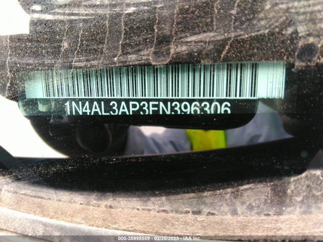 Nissan Altima 2.5 Sl 2015 1N4AL3AP3FN396306 Image 10