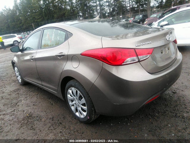 2012 HYUNDAI ELANTRA GLS VIN: 5NPDH4AE7CH065446