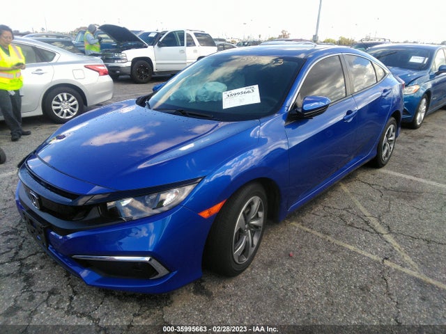 Honda Civic Sedan Lx 2019 2HGFC2F60KH561095 Image 2