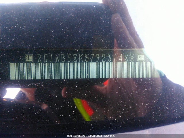 35996227 :رقم المزاد ، 2G1WB58K379231488 vin ، 2007 Chevrolet Impala Ls مزاد بيع