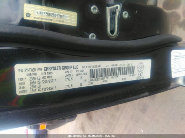 1J4NF2GB2BD174827 Jeep Patriot North