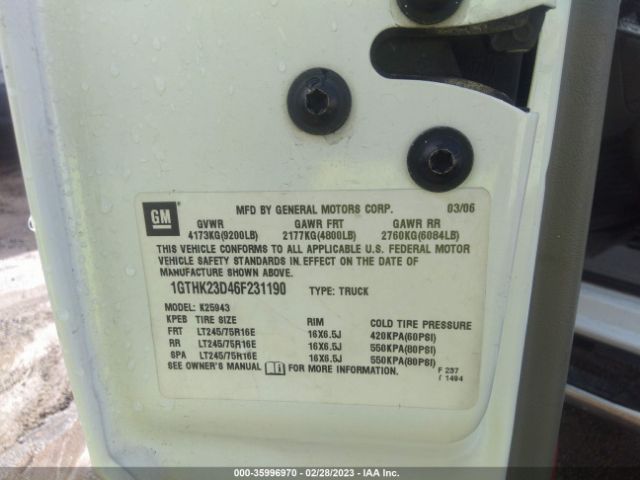 1GTHK23D46F231190 GMC Sierra 2500hd Slt