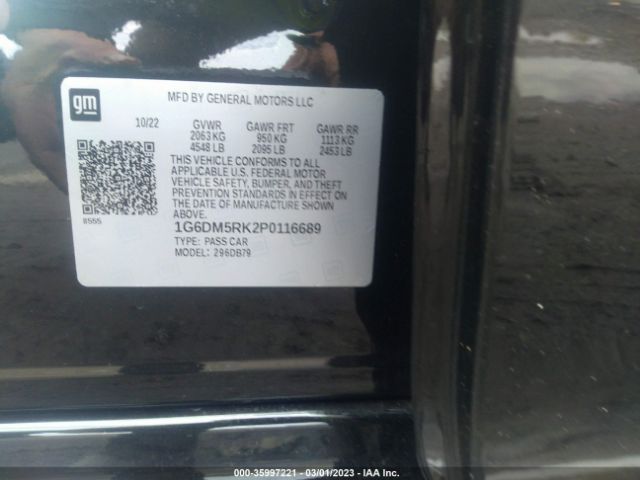 1G6DM5RK2P0116689 Cadillac CT5 LUXURY