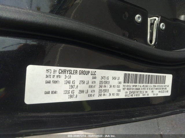 Dodge Journey R/t 2010 3D4PG6FV7AT178110 Image 9