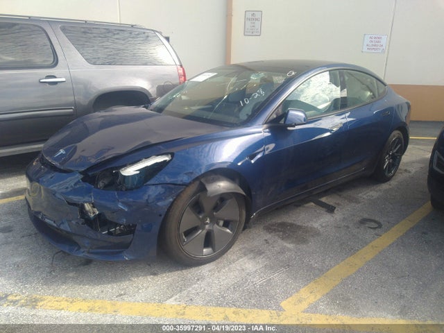 Tesla Model 3 Standard Range Plus 2021 5YJ3E1EA1MF987432 Image 2