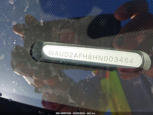 2017 Audi A5, VIN: WAUD2AFH8HN003464