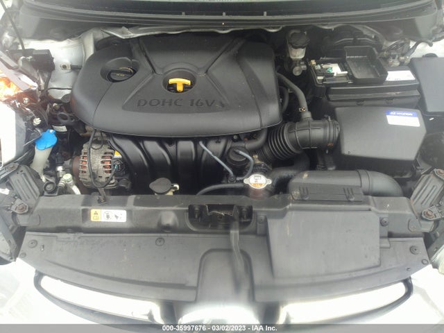 2012 HYUNDAI ELANTRA LIMITED PZEV VIN: KMHDH4AE1CU232790