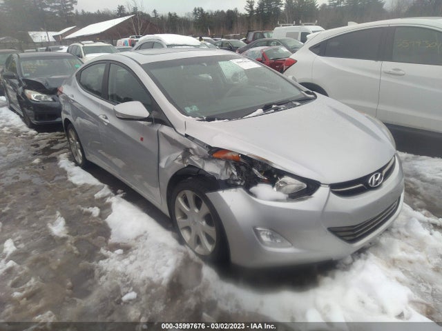 2012 HYUNDAI ELANTRA LIMITED PZEV VIN: KMHDH4AE1CU232790