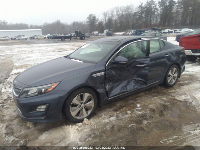 KNAGN4AD6E5066181 KIA Optima Hybrid Ex