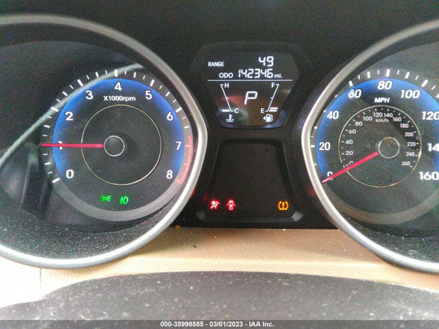 2012 HYUNDAI ELANTRA LIMITED VIN: KMHDH4AE7CU315768