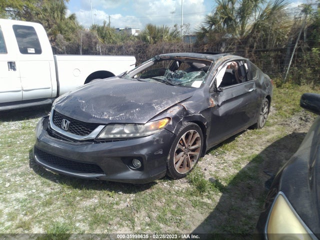 Honda Accord Coupe Ex-l 2014 1HGCT2B87EA001183 Image 2